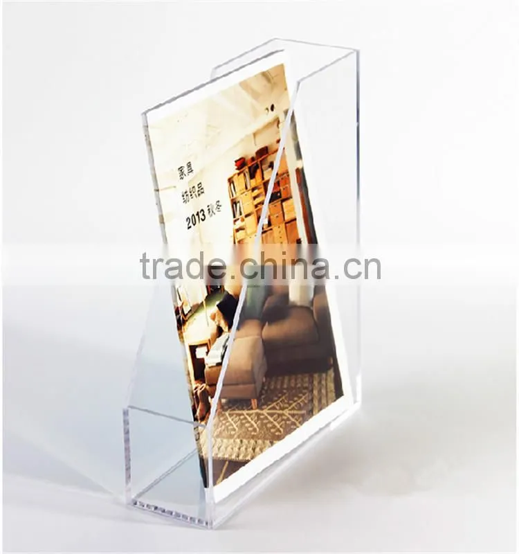 museum display brochure boxes acrylic brochure holder