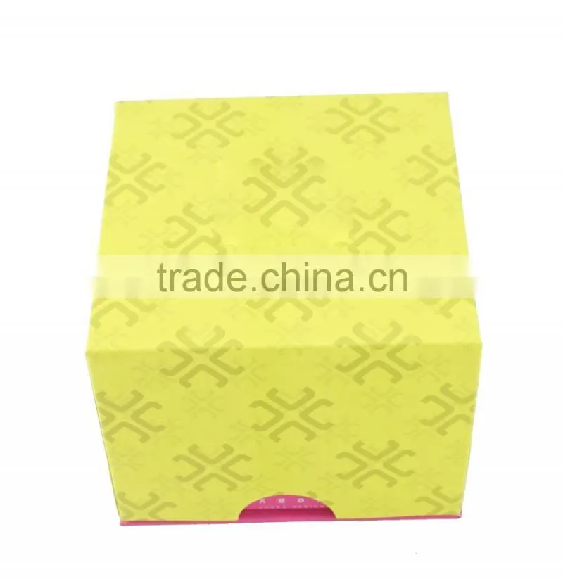 Fashion ladies watch gift box colorful boxes pillow inside good package box design