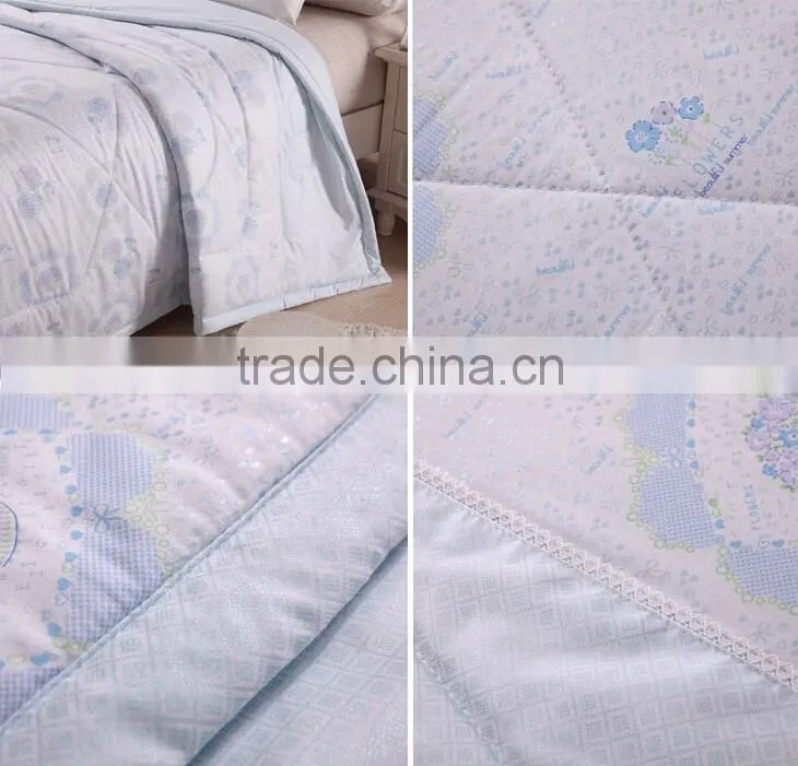 2015 Best Selling/New Arrival Very Soft, Comfortable and Warm 100% Silk Winter jaipuri quilted patchwork quilt wholesale