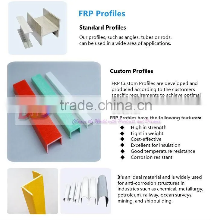Professional FRP Fiberglass Angle Manufacturer,UV Resistant Fiberglass L-Profile,High Strength FRP Fiberglass Angle