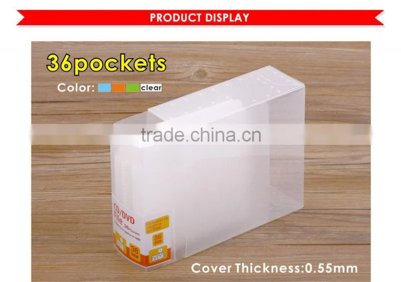 Good Quality PP CD/DVD Holder.