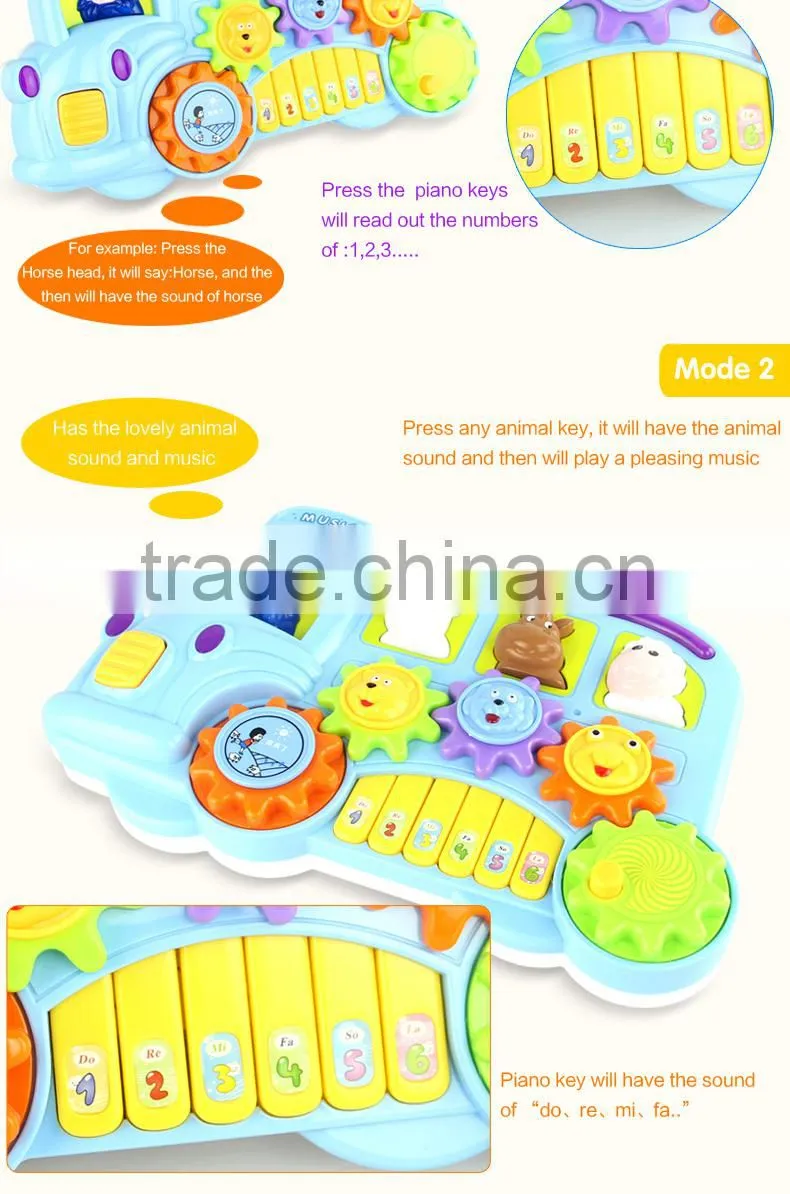 2016 new products for kids educational music instrument piano toys