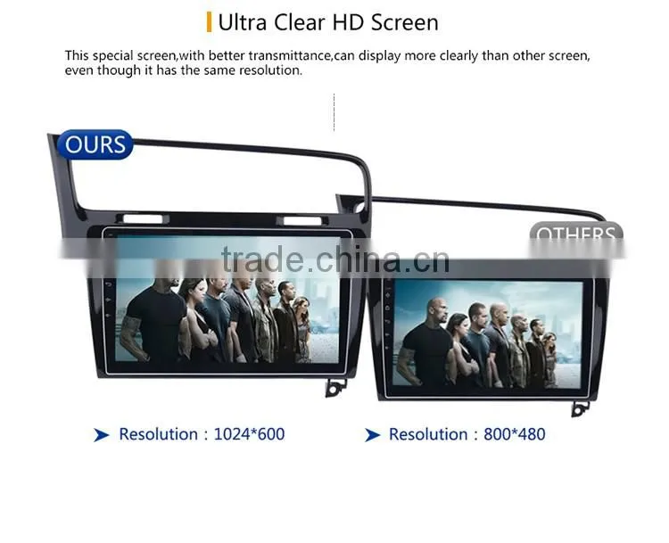Android 5.1.1 car dvd player GPS 1080p video decoding