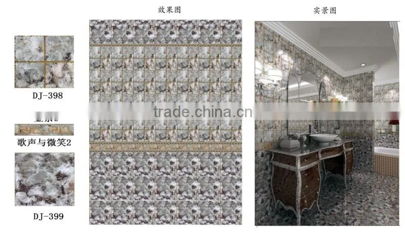 golden/gilded glazed discontinued ceramic floor tiles