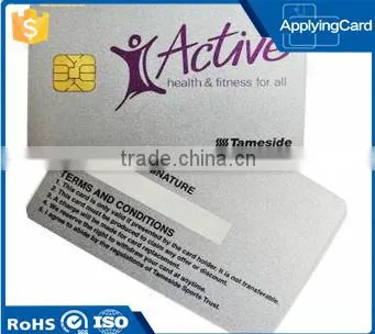 Factory price hot selling China product RFID card with 13.56Mhz SLE5542 chip