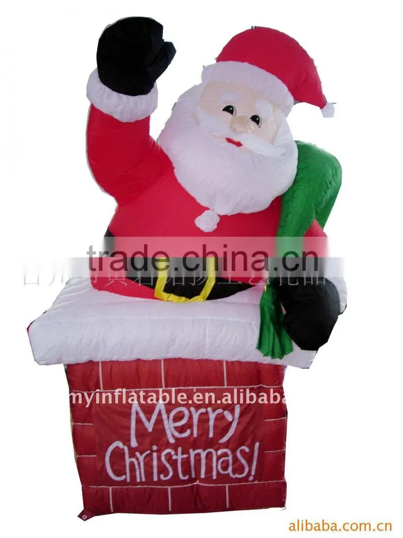 Inflatable Pop-up Santa