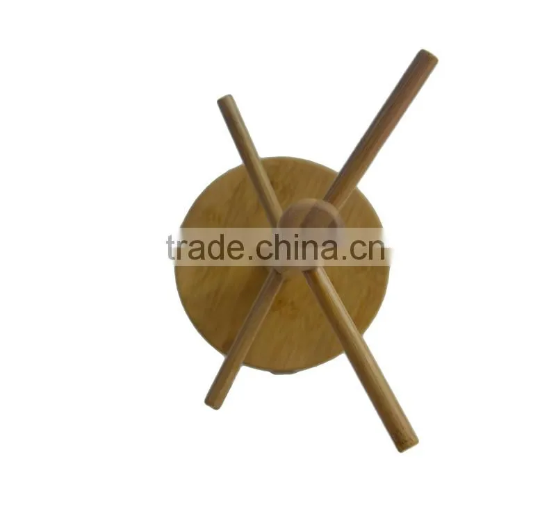 DT004/Eco-friendly Tree Shape Bamboo Jewelry Accessory Utensil Holder Stand Rack