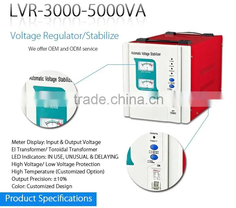 Single Phase Relay Type refrigerator voltage regulator