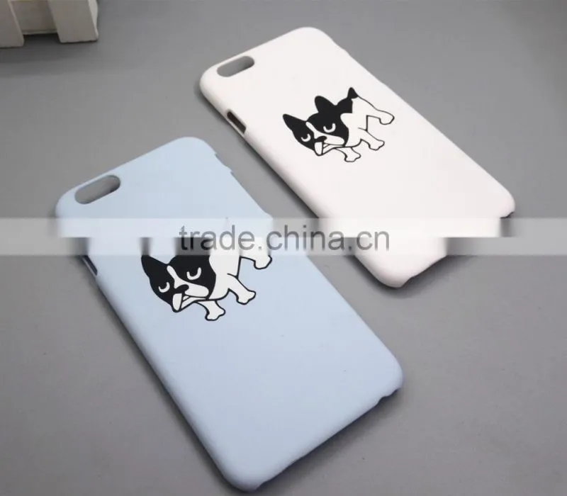 case cover for iPhone, scratch resistant phone case, bulldog phone case, wholesale cute dog animal phone case