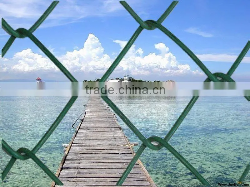 chain link temporary fence