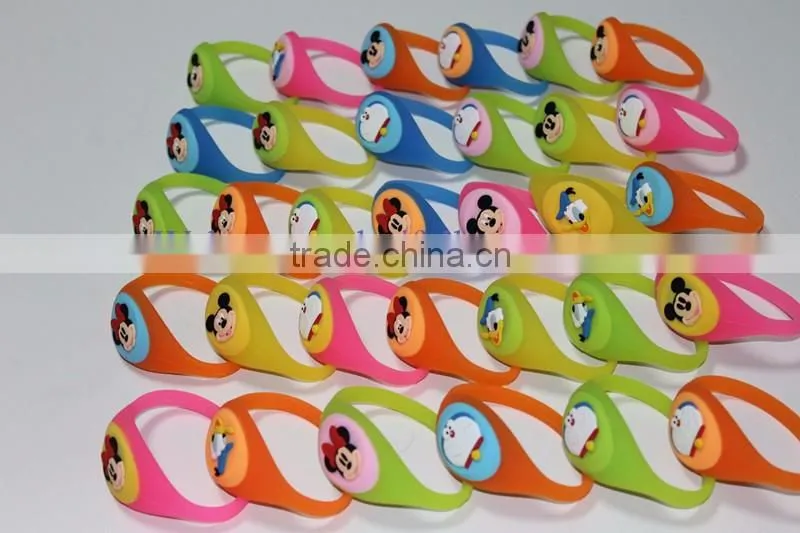 water park using RFID smart Cartoon bracelet for children