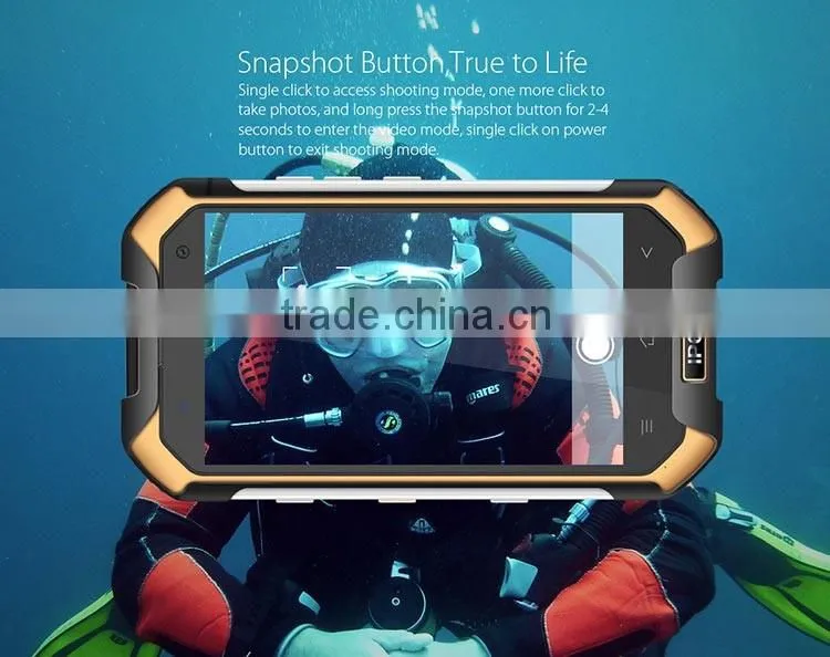 Blackview BV6000 4G NFC Waterproof Shockproof Smartphone Android 6.0 MT6755 Octa Core 3GB + 32GB 13MP 4.7" 4200mAh OTG Cellphone