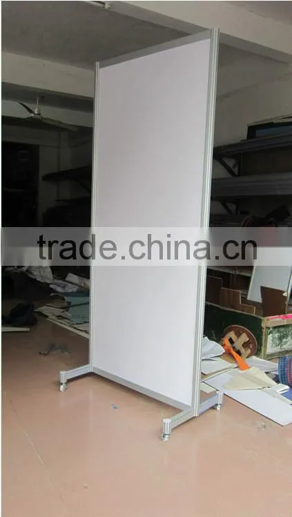 Propaganda frame school exhibition painting screen pictures with wheels