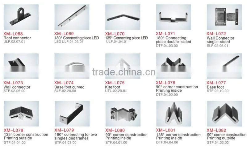 ON SALE Exhibition Use Aluminum Fabric Frame