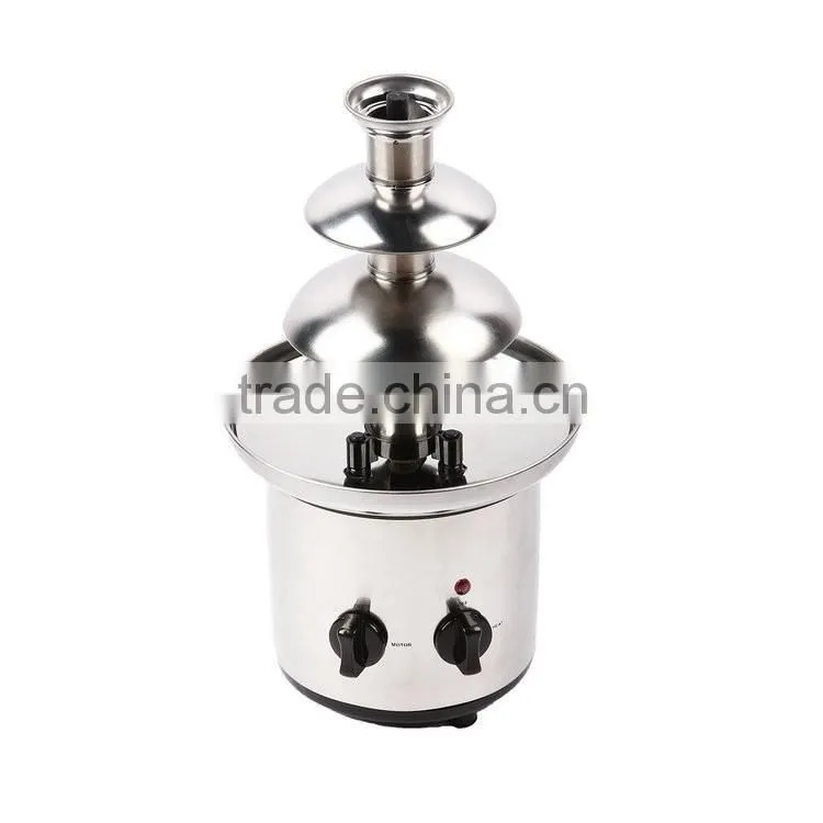 china factory supply high quality Homehold 3 layers mini cheap chocolate fountain for sale
