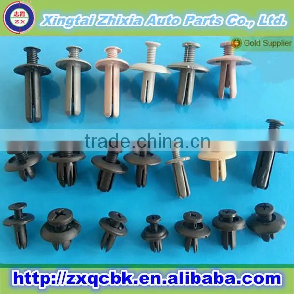 Low MOQ 8mm Hole Plastic Auto Rivet Fastener Plastic Push Rivets Auto Clips