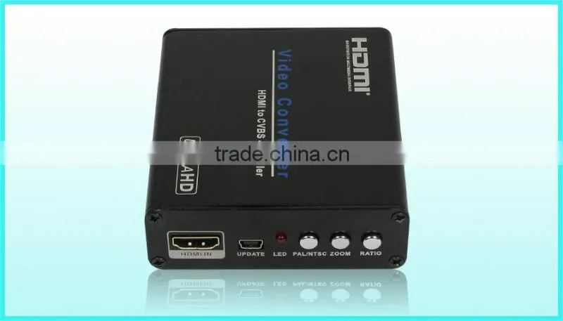AV/SV to HDMI Scaler Converter, 4Kx2K, CVBS to HDMI