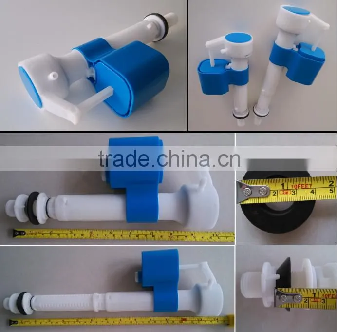 Toilet flush and fill valve for bathroom designs portable toilets