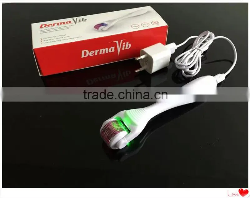 GTO New Arrival LED Derma Roller For Skin Rejuvenation
