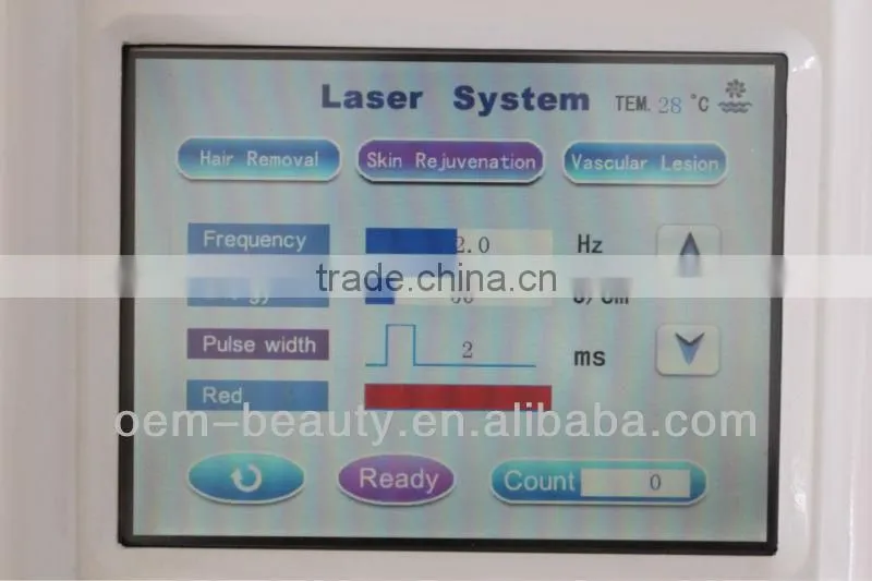 Big price cut ND yag laser equipment hair removal treatment