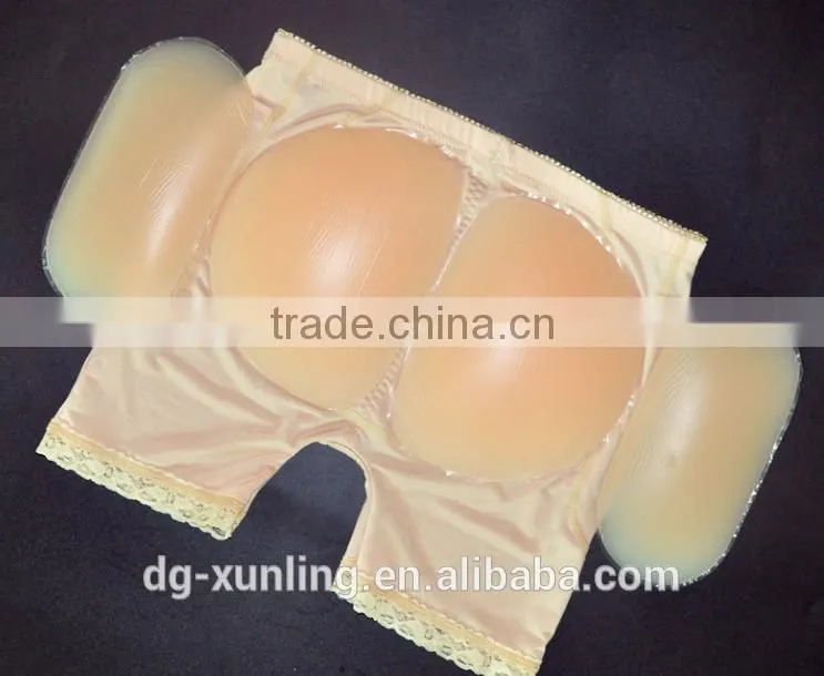 Women's Butt Lift Panties Silicone Hip Pads Push Up Panties