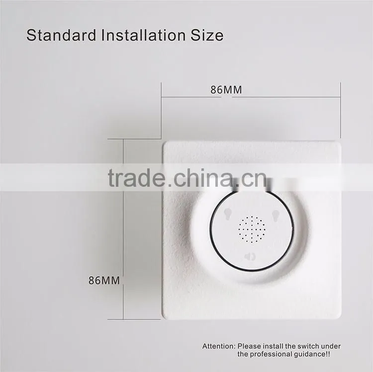 Black, White, Light Wood, Dark Wood electrical switch/touch switch/voice control switch