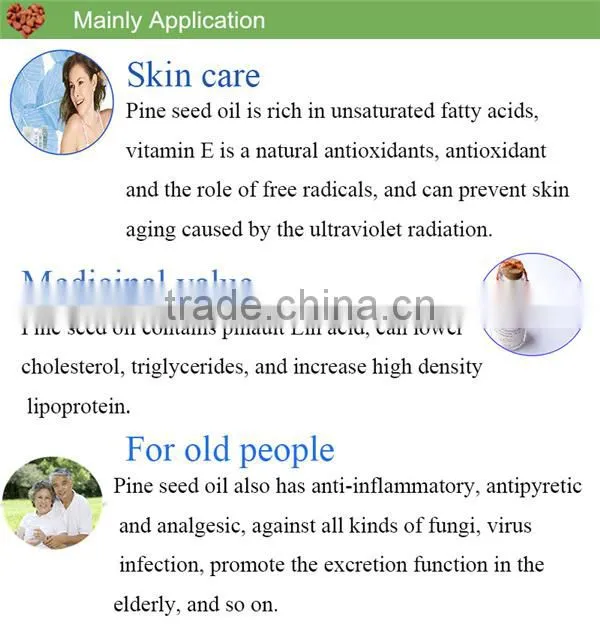 pure pine nut oil physical cold pressed and refined oil for healthy care
