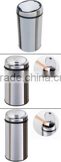Sensor Rubbish bin, Hand Free waste bin , infrared trash can