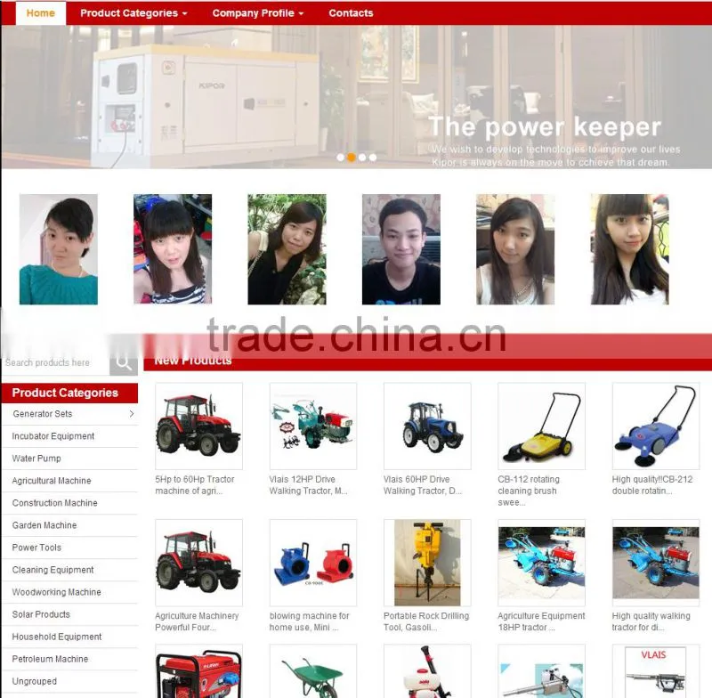 New Small Agriculture Cultivate Machine 15HP Walking Tractor Machine