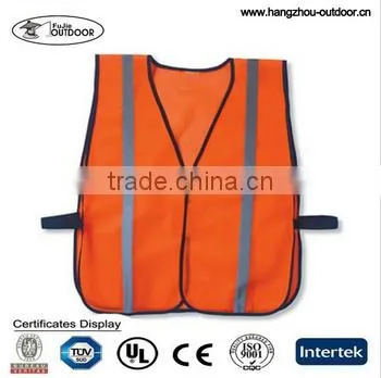 Mesh Cheap Police Vest with 3M reflective tape