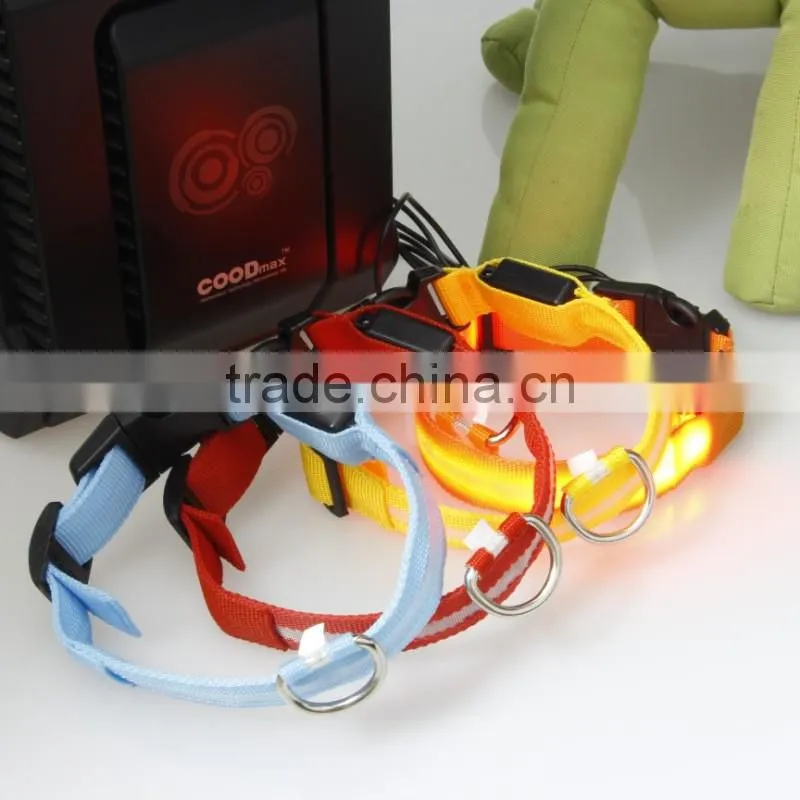 usb rechargeable luminous dog collars
