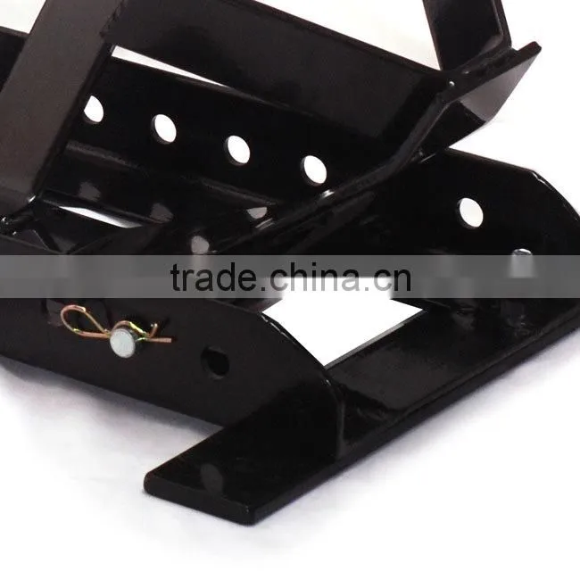 Steel Wheel Chock Holder Fit for 15"-19' Motorcycle Wheels 1500lbs Wheel Stopper SMI3116