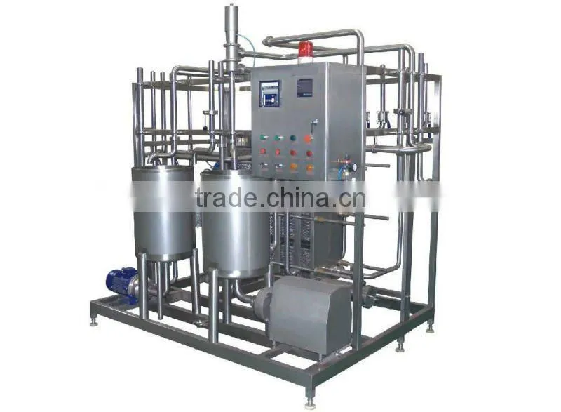 CE approved homogenizer and pasteurizer for milk