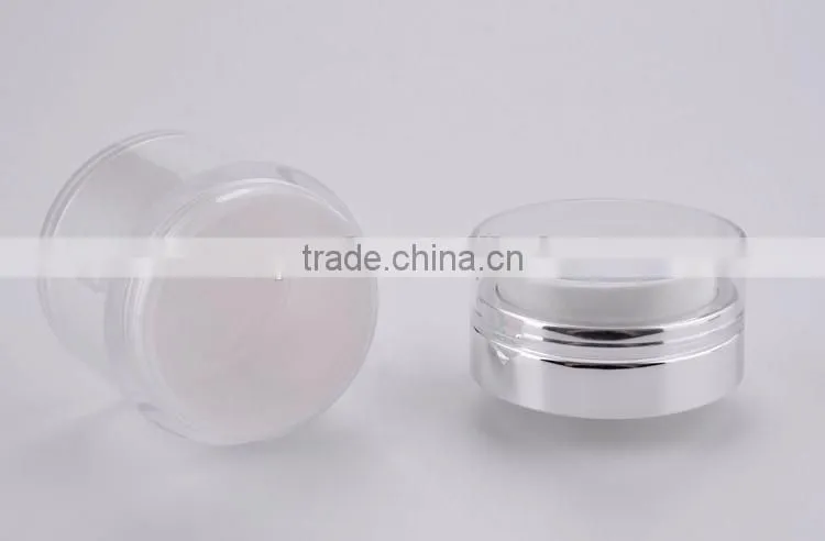Most popular cosmetic packaging face cream jar acrylic cream jar