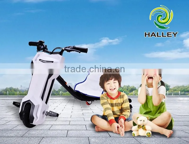 36V 6.5Inch Motor Three Wheel Electric Drift Trike Bikes Kids Scooter