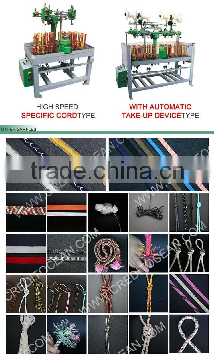 COBS Series High speed shoe lace braiding machine
