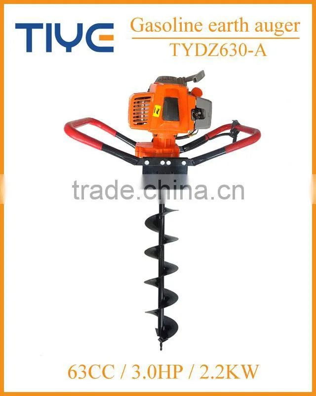 Big Power 71CC Petrol Earth Auger Earth Drill Machine Post Hole Borer Ground Drill