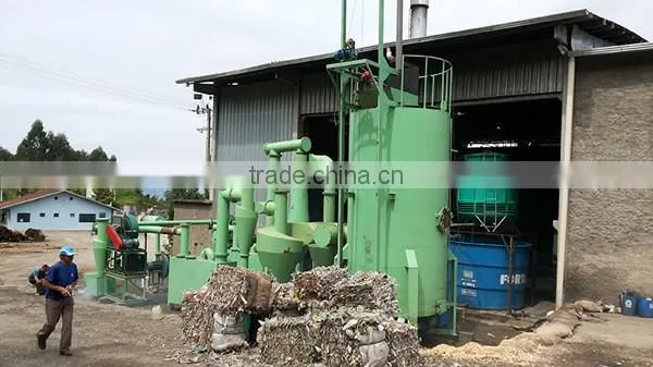 Environmental protection plastic waste gasification/MSW gasifier with Good Economic Effect