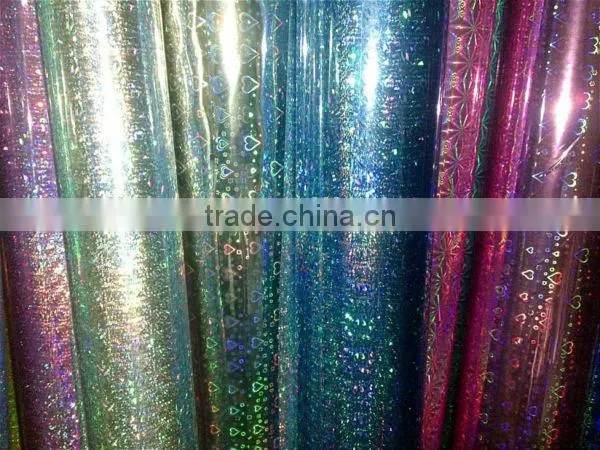 Hot sale holographic film laser film packaging film for lamination and packing