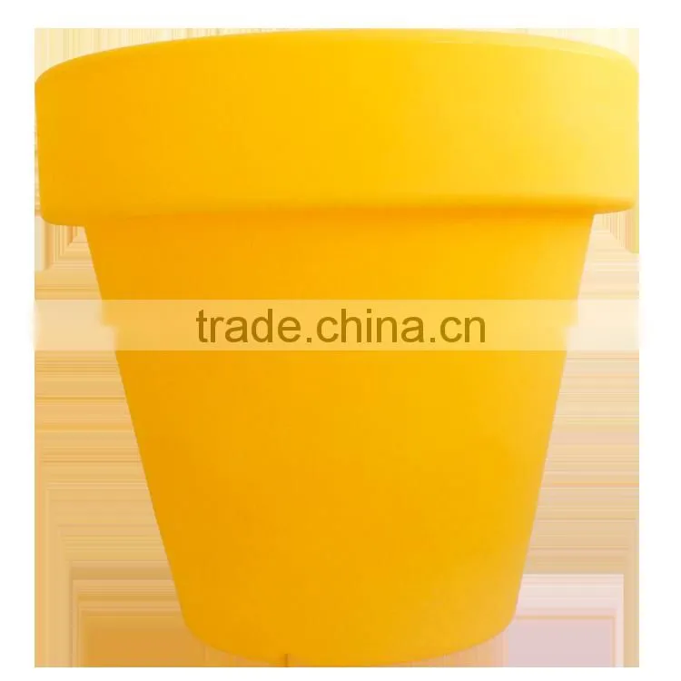 LED bonsai pot light up led flower pot decoration indoor colorful plastic led light flowerpots