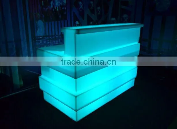 Custom White Bar Counter Bar Counter Tops LED