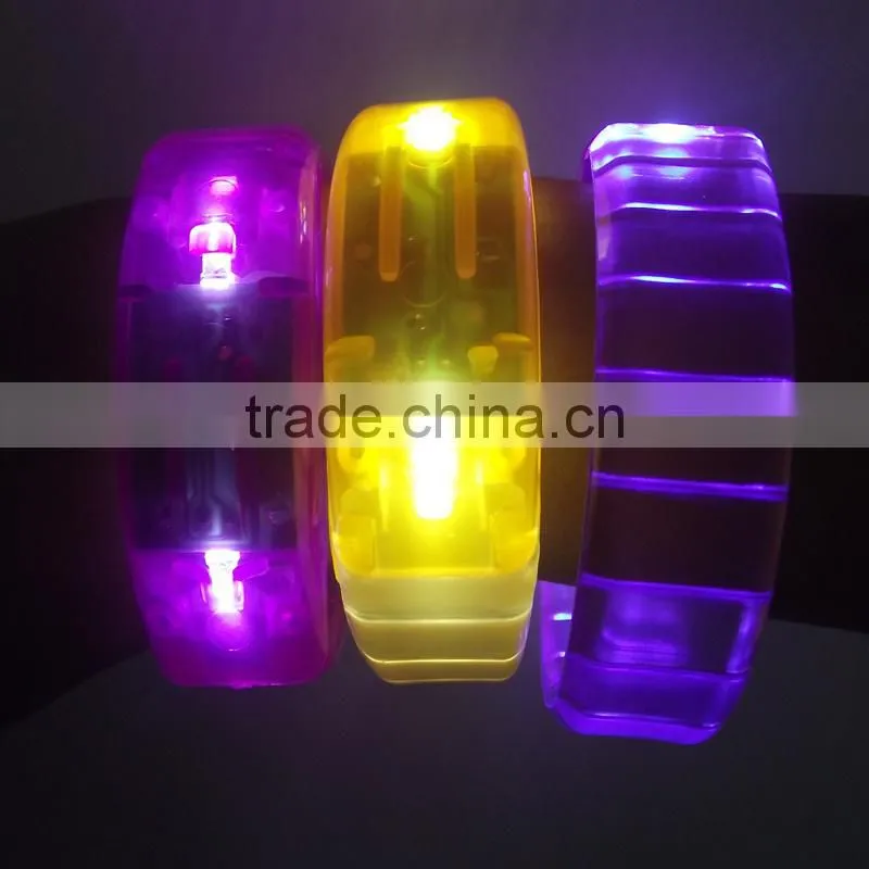 Christmas Sound Activated LED Wristband led lighting bracelet led event bracelet