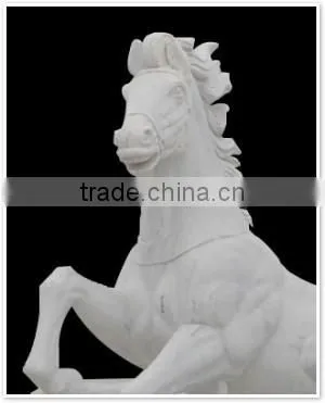 Large Outdoor Garden Stone Water Fountain with horse