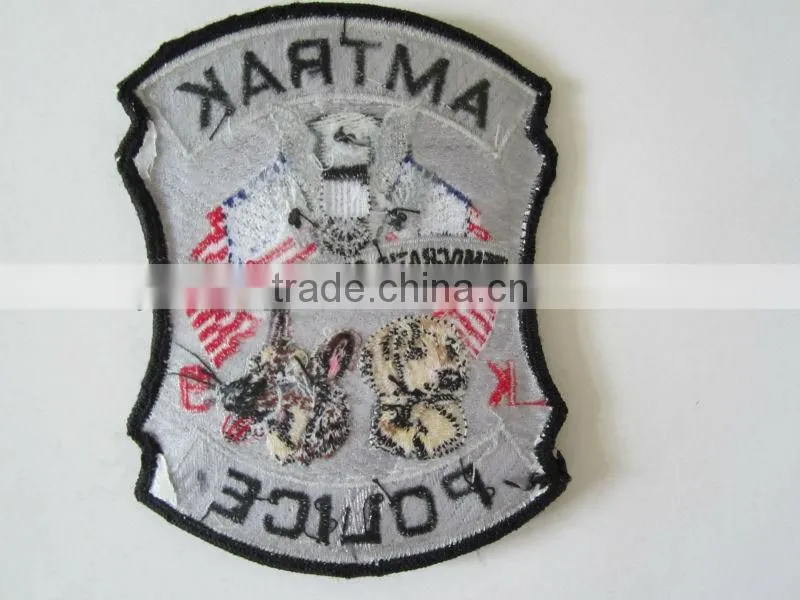 Embroidery logo patch
