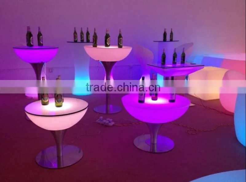 Color changing furniture rechargeable LED Chair