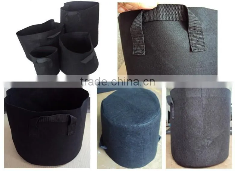 Polyester felt grow pot, grow bag, planter