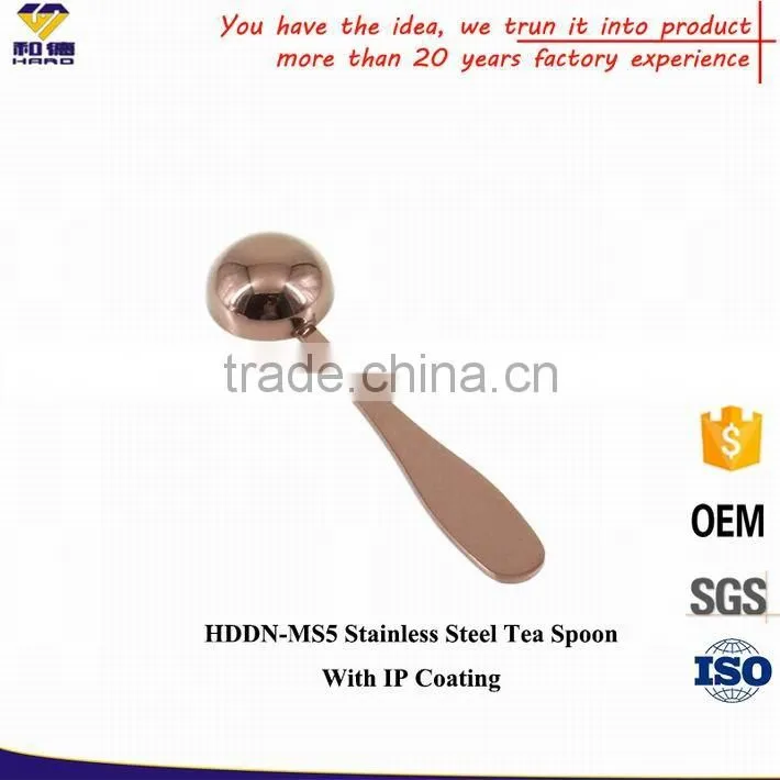 OEM and ODM 5 ML Metal Tea Spoon With LOGO
