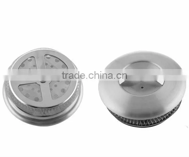 stainless steel glass with filter tea maker