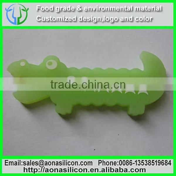 crocodile shape Multi-functional Silicone wire organizer,Bobbin winder,cable holder