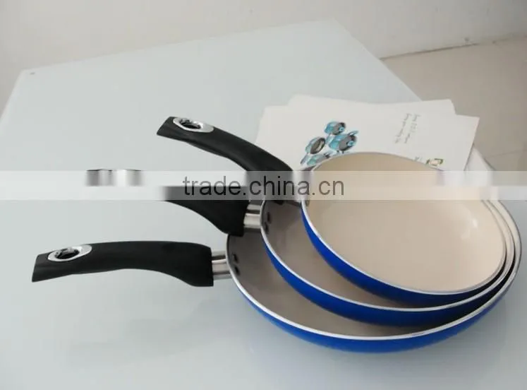 Aluminum non-stick fry pan set ,cookware